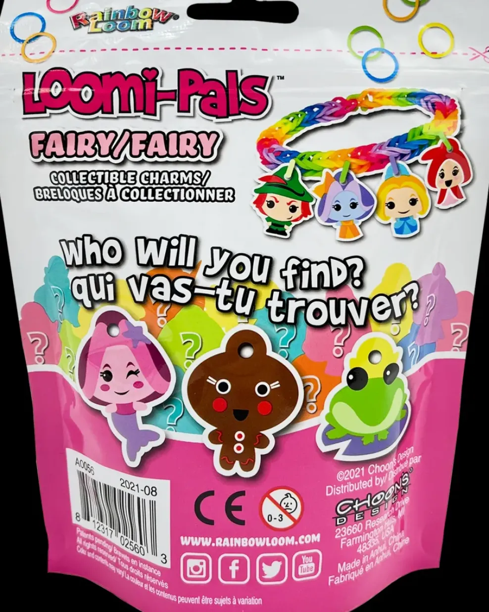 Choon's Design LLC Rainbow Loom® Loomipals Pack DinoSeries Clearance