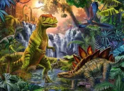 Ravensburger Puzzle 100 Piece Prehistoric Oasis Hot