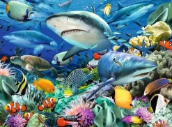 Ravensburger Puzzle 100 piece Shark Reef Best