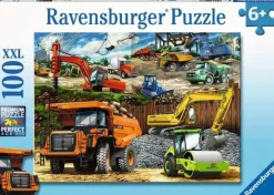 Ravensburger Puzzle 100 piece Construction Vehicles Clearance