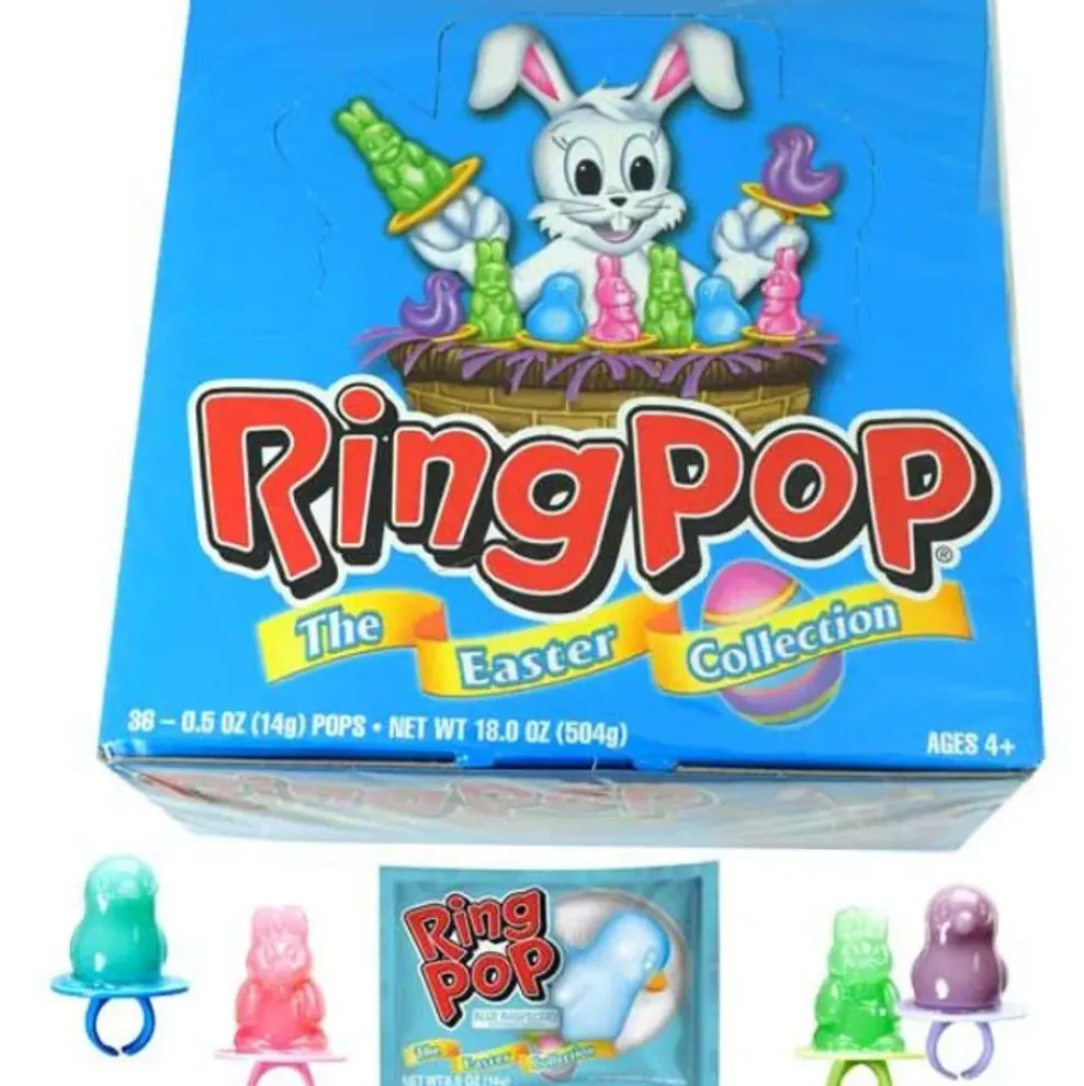 Grandpa Joe's Candy Shop Ring Pop Bunny & Chick Easter Discount