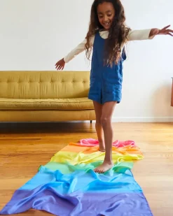 Sarah's Silks : Giant Play Silk Rainbow Hot