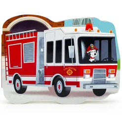 Cottage Door Press Shaped Board Book - How Fire Trucks Work Sale