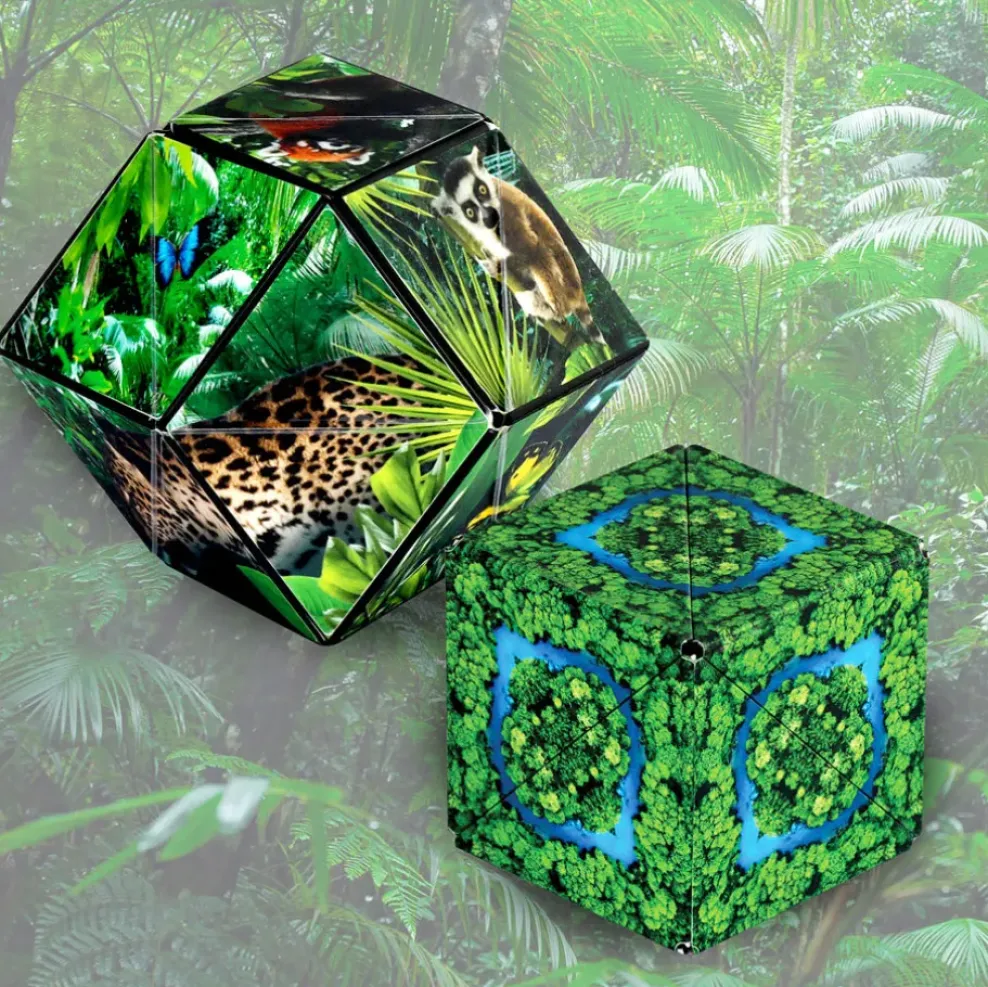 Fun in Motion Toys Shashibo Animal Series: Jungle Hot