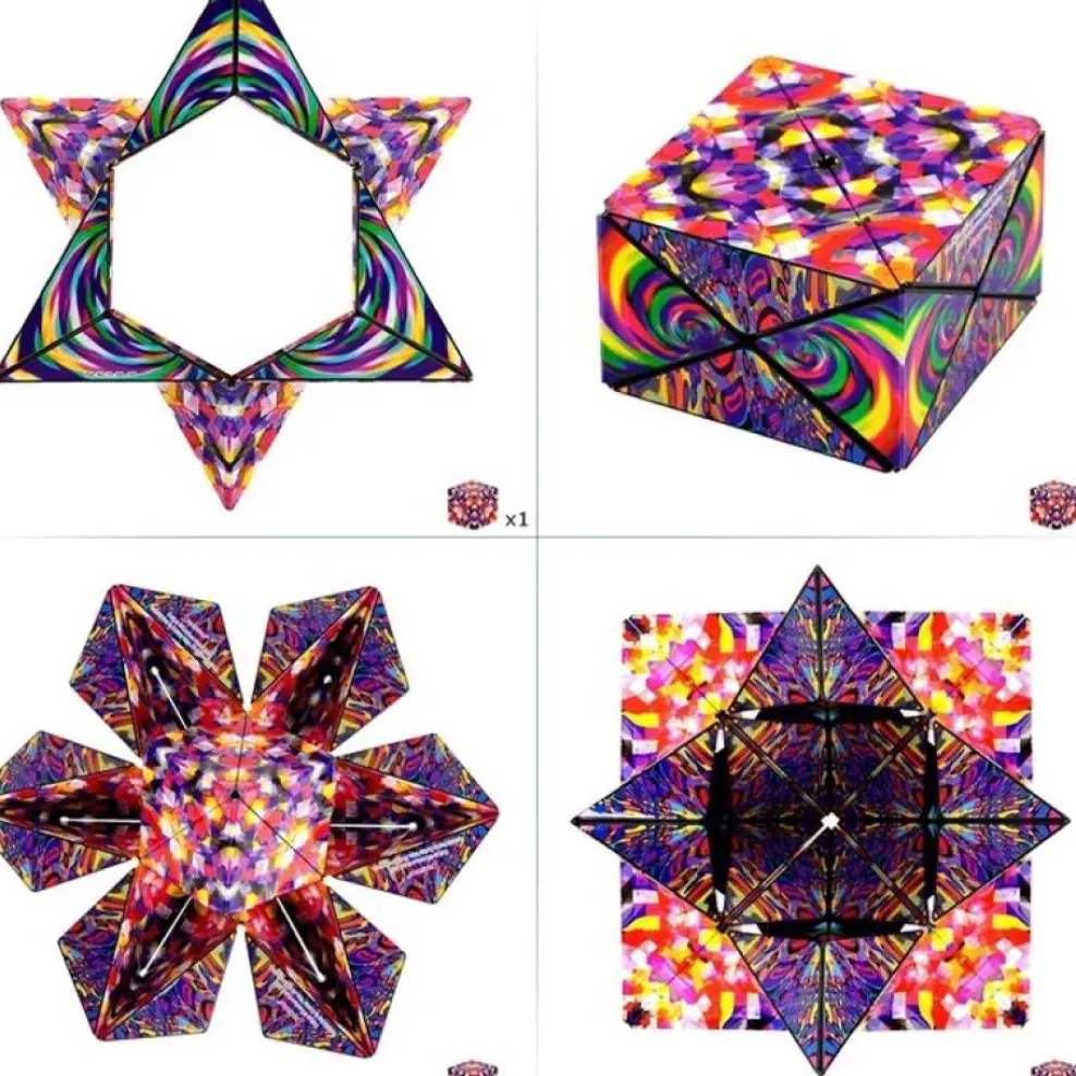 Fun in Motion Toys Shashibo Confetti New