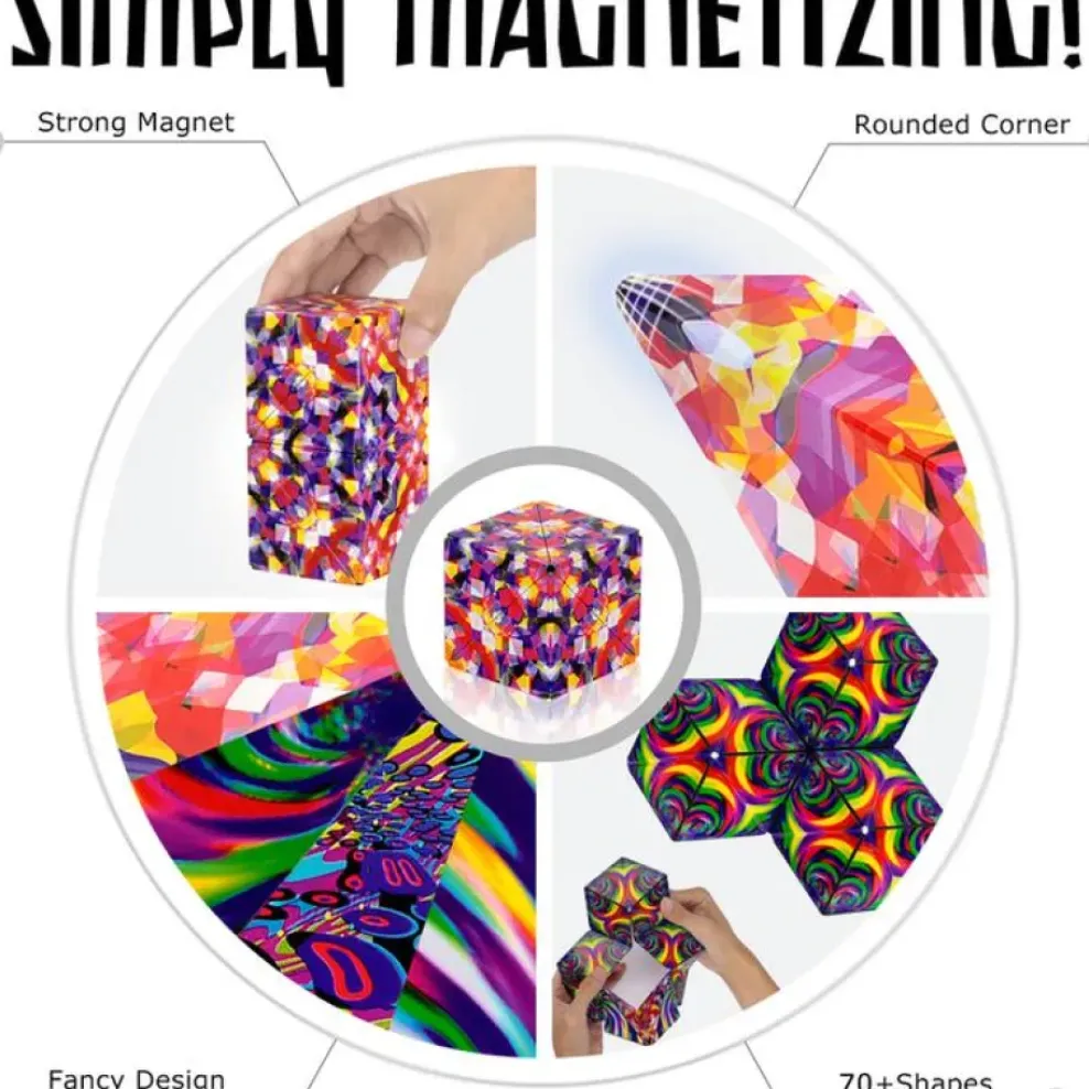 Fun in Motion Toys Shashibo Confetti New