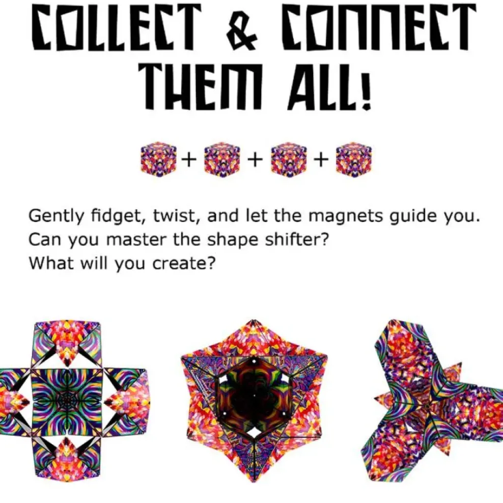 Fun in Motion Toys Shashibo Confetti New