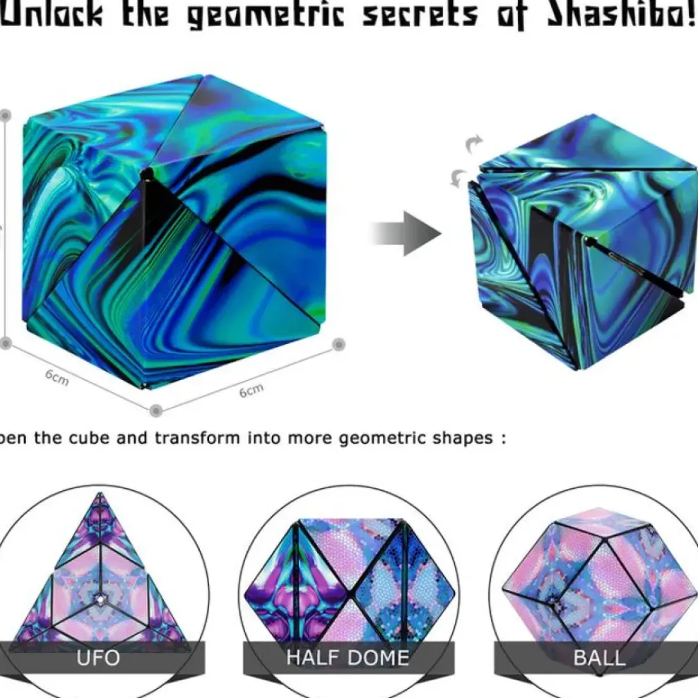 Fun in Motion Toys Shashibo: Mystic Ocean Discount