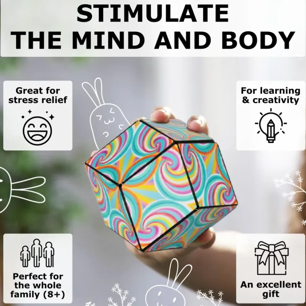 Fun in Motion Toys Shashibo: Pastel Watercolor Discount