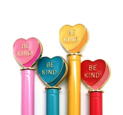 Snifty Pen Enamel Be Kind Heart Charm Pen (1 pen) Online