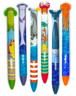 Snifty Pen Twice as Nice Sea Life 2 Color Click Pen Assortment Best