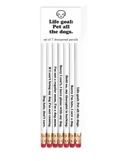 Snifty Pen cil Set: Life Goal Pet All the Dogs Discount