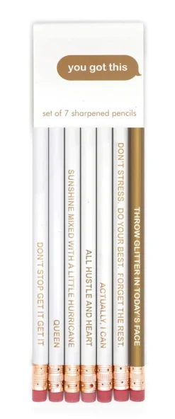 Snifty Pen cil Set: You Got This Best