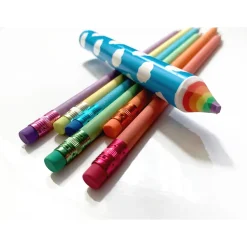 Snifty Pen Snifty Recycled Rainbow Pencils & Eraser Set New