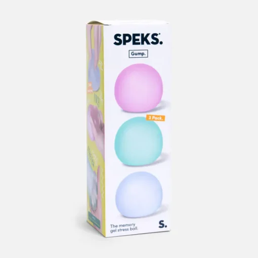 Speks Gump Memory Gel Stress Ball 3 Piece Set: Multi Discount
