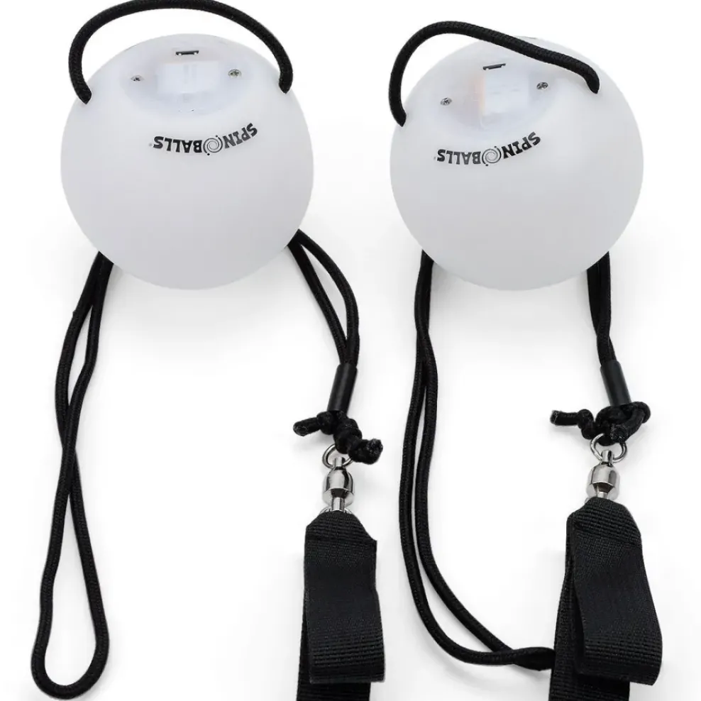 Fun in Motion Toys Spin Balls® LED Poi Kit GLOW.0 Clearance
