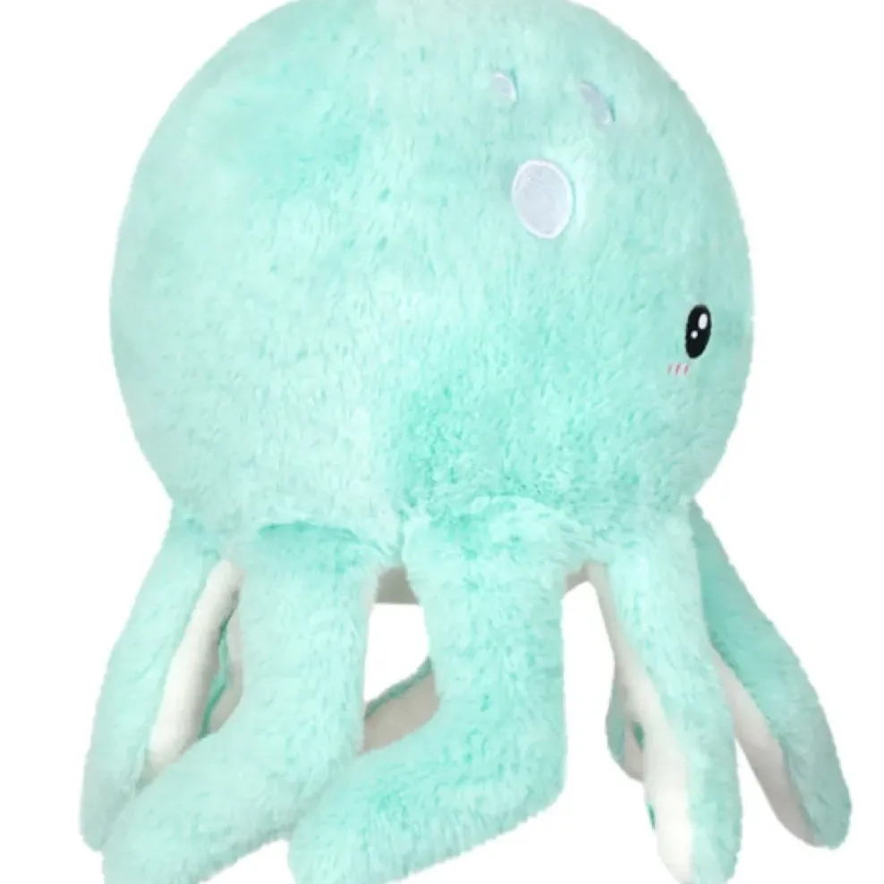 Squishable ® Snugglemi Snackers Cute Octopus Mint 6" Outlet