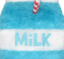 Squishable ® Comfort Food® Mini Milk Carton 7" New