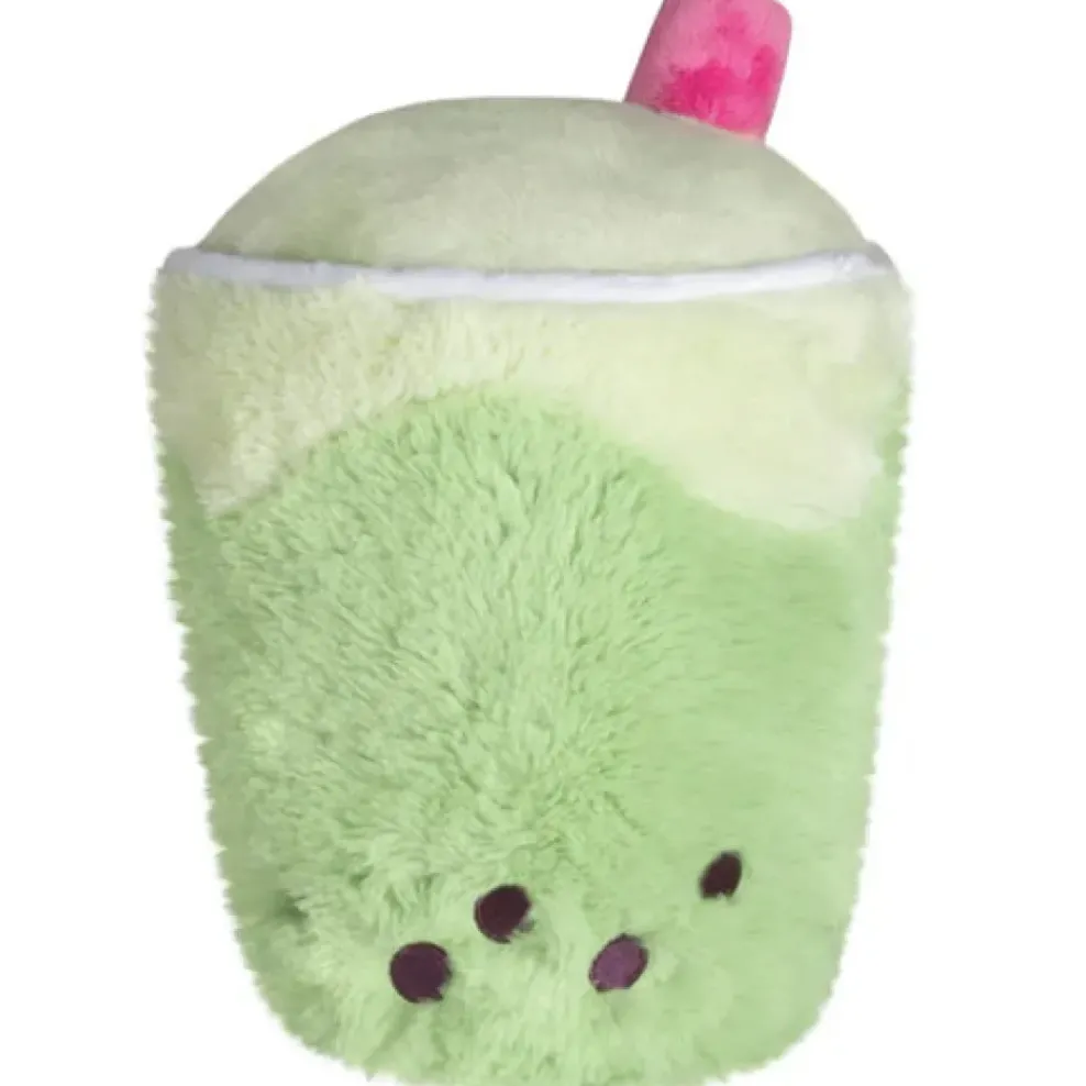 Squishable ® Comfort Food® Mini Matcha Bubble Tea 7" Outlet