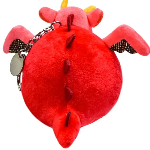 Squishable ® Micro Keychain: Red Dragon 3" - Discontinued New
