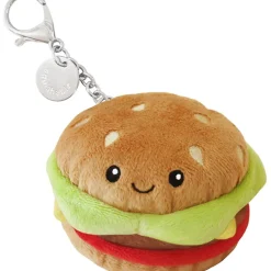 Squishable ® Micro Keychain: Hamburger 3" Hot