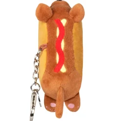 Squishable ® Micro Keychain: Dachshund Hot Dog 4.5