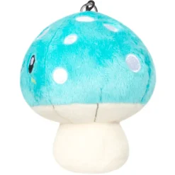Squishable ® Micro Keychain: Turquoise Mushroom 3" - Discontinued Fashion
