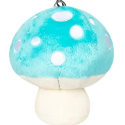 Squishable ® Micro Keychain: Turquoise Mushroom 3