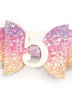 Sweet Wink : Pastel Rainbow Clip: 5th Birthday Fashion