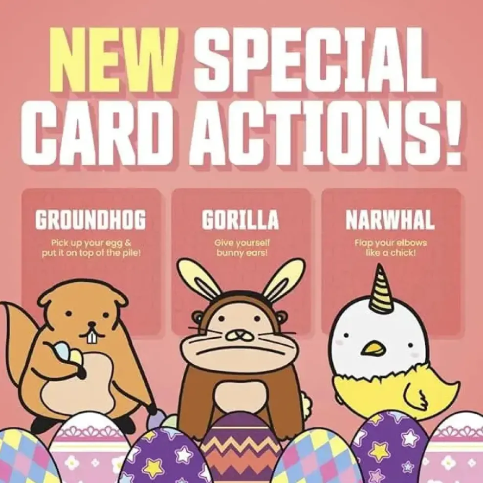 Dolphin Hat Games Taco Cat Goat Cheese Pizza Easter Edition Clearance