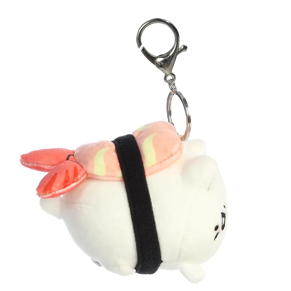 Aurora Tasty Peach by Meowchi Clip-On Shrimp Sushi 3.5" Fashion