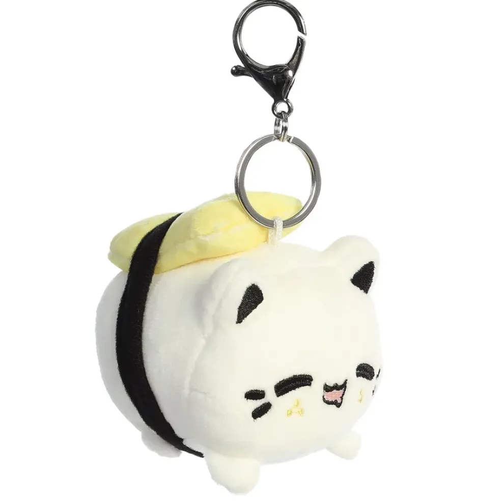 Aurora Tasty Peach by Meowchi Clip-On Tamago Sushi 3.5" Fashion