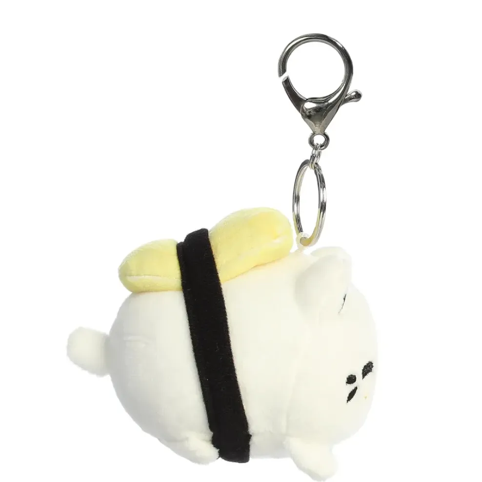 Aurora Tasty Peach by Meowchi Clip-On Tamago Sushi 3.5" Fashion