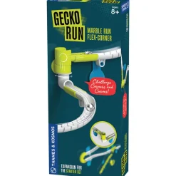 Thames Kosmos Thames & Kosmos: Gecko Run Expansion Pack - Marble Run Flex-Corner New