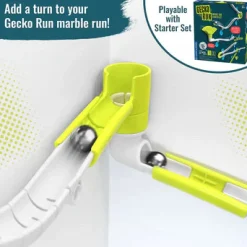 Thames Kosmos Thames & Kosmos: Gecko Run Expansion Pack - Marble Run Flex-Corner New