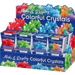 Thames Kosmos Thames & Kosmos Make & Display: Colorful Crystals New