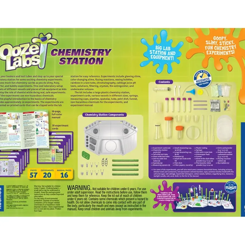Thames Kosmos Thames & Kosmos Ooze Labs Chemistry Station Fashion