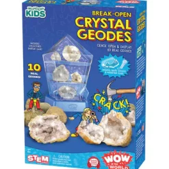 Thames Kosmos Thames & Kosmos Wow in the World: Break-Open Crystal Geodes New