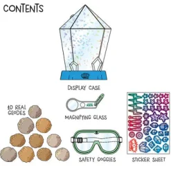 Thames Kosmos Thames & Kosmos Wow in the World: Break-Open Crystal Geodes New