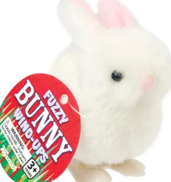 Toysmith Fuzzy Bunny Wind-Ups New
