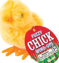 Toysmith Fuzzy Chick Wind-Ups New