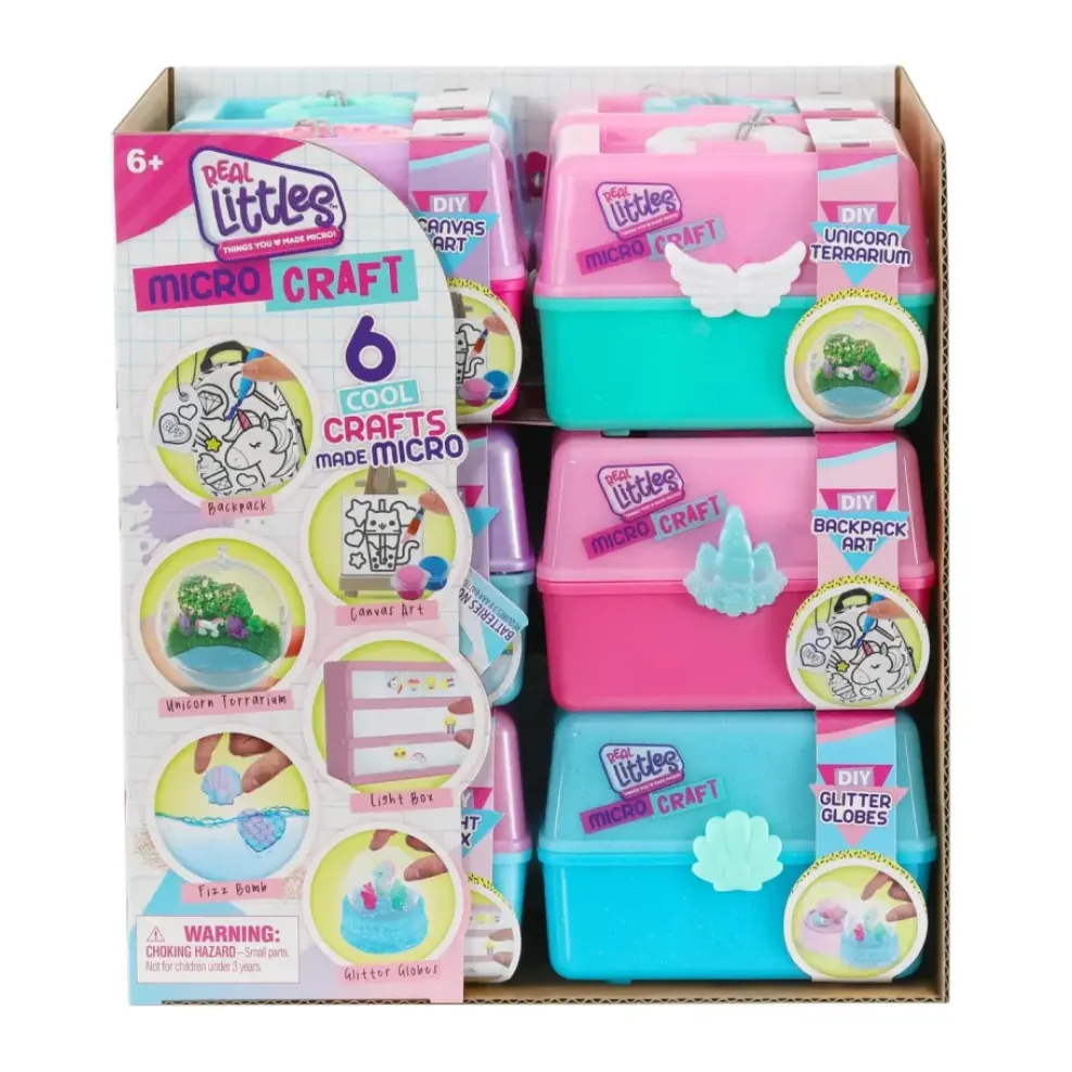 Toysmith Moose Toys Real Littles Backpacks S6 Micro Craft Kit Best