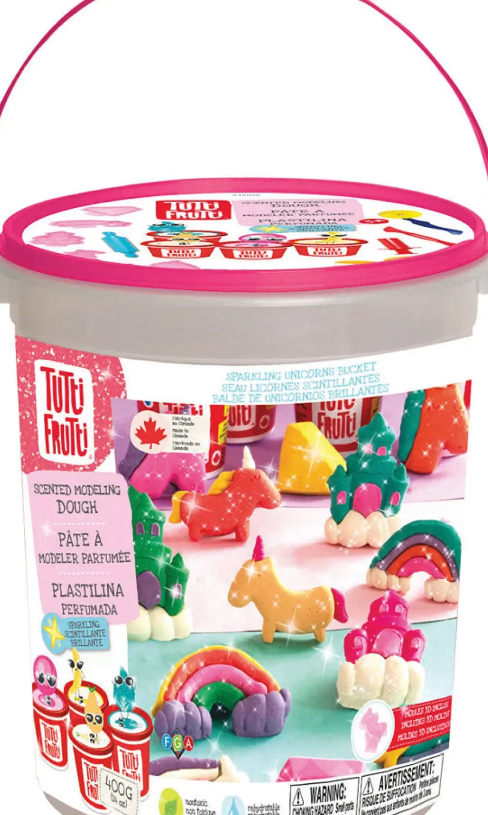 Family Games America Tutti Frutti™ Dough Sparkling Unicorn Bucket Discount