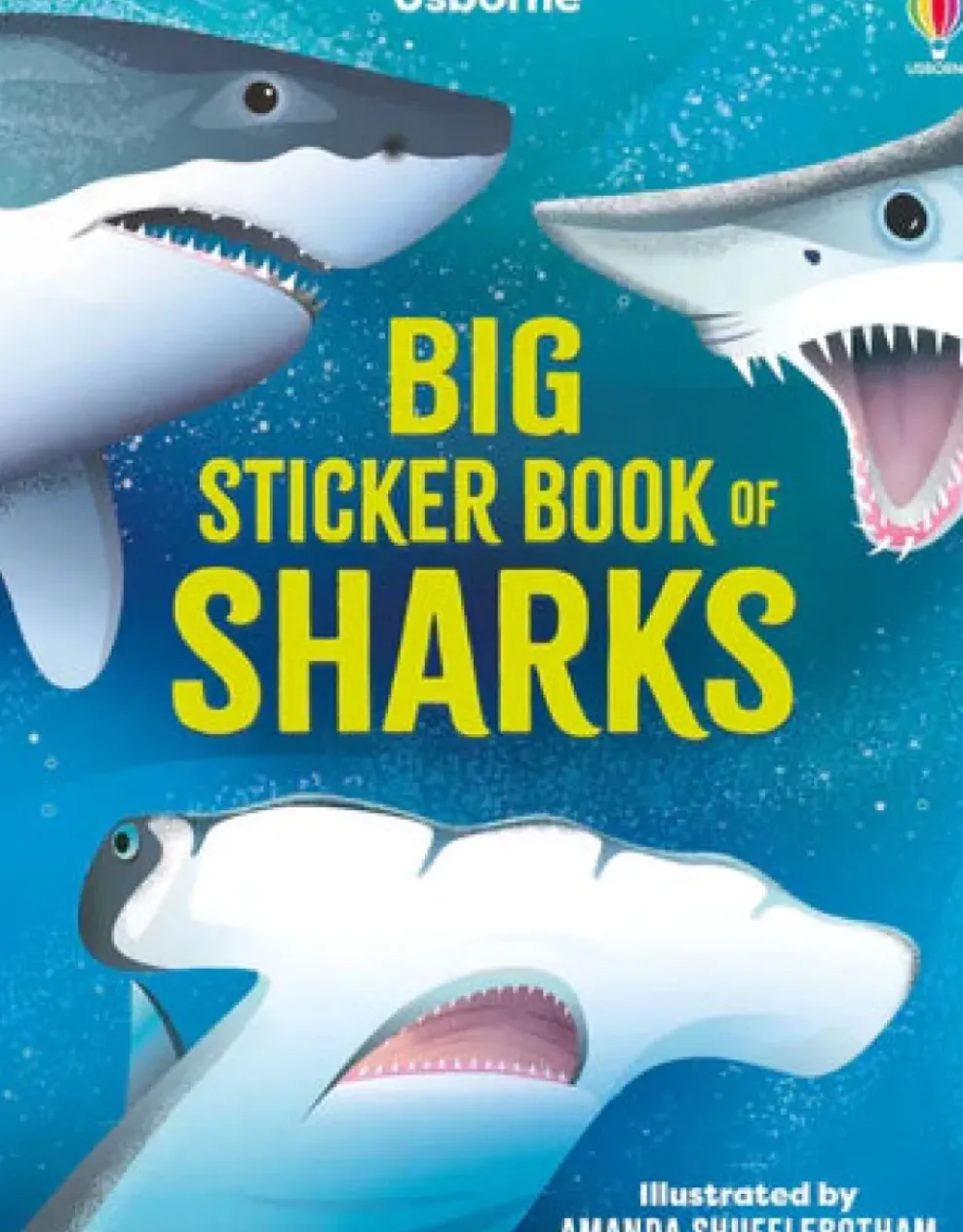 Harper Collins Usborne Big Sticker Book of Sharks Discount