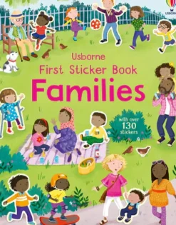 Harper Collins Usborne First Sticker Book: Families Clearance