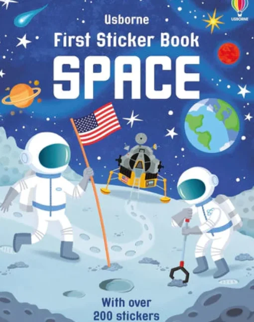 Harper Collins Usborne First Sticker Book: Space Hot