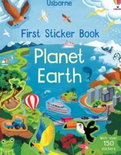 Harper Collins Usborne First Sticker Book: Planet Earth Hot