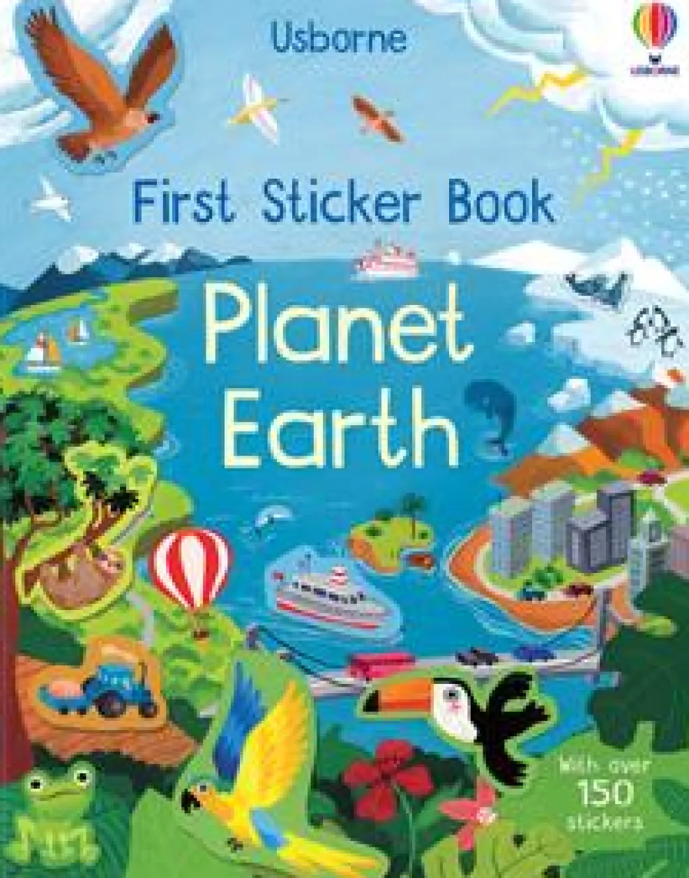 Harper Collins Usborne First Sticker Book: Planet Earth Hot