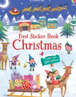 Harper Collins Usborne First Sticker Book: Christmas Fashion