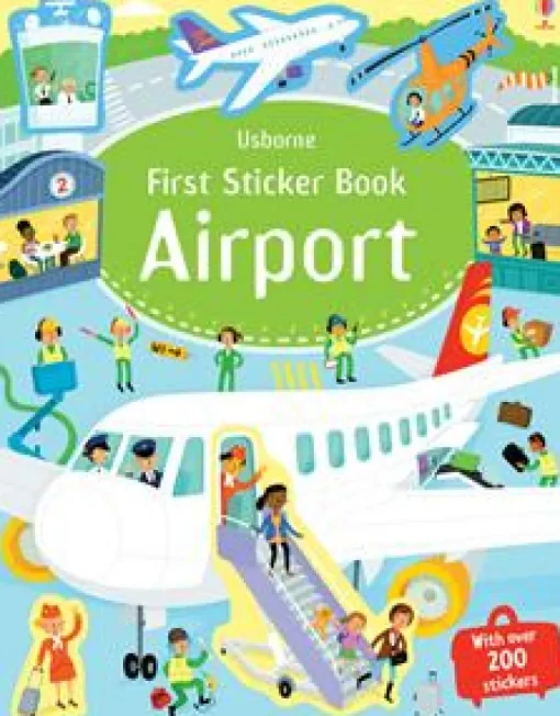 Harper Collins Usborne First Sticker Book: Airport Best